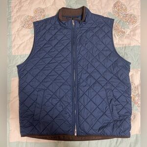2 Peter Millar Diamond Quilted Vests Men’s XL